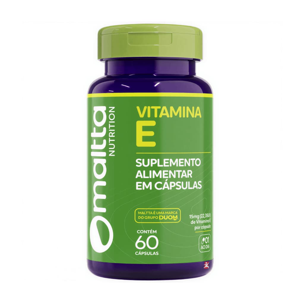 Vitamina e Antioxidante Maltta Original 60 Cáps 1 Cápsula Ao Dia Oferta