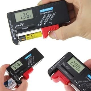 Testador de Pilhas e Baterias Modelo Digital Aa /Aaa / 3v / 9v