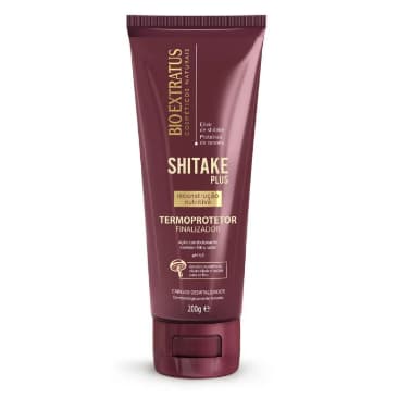 Finalizador Termoprotetor Shitake Plus Bio Extratus Reconstrução Nutritiva - 200g