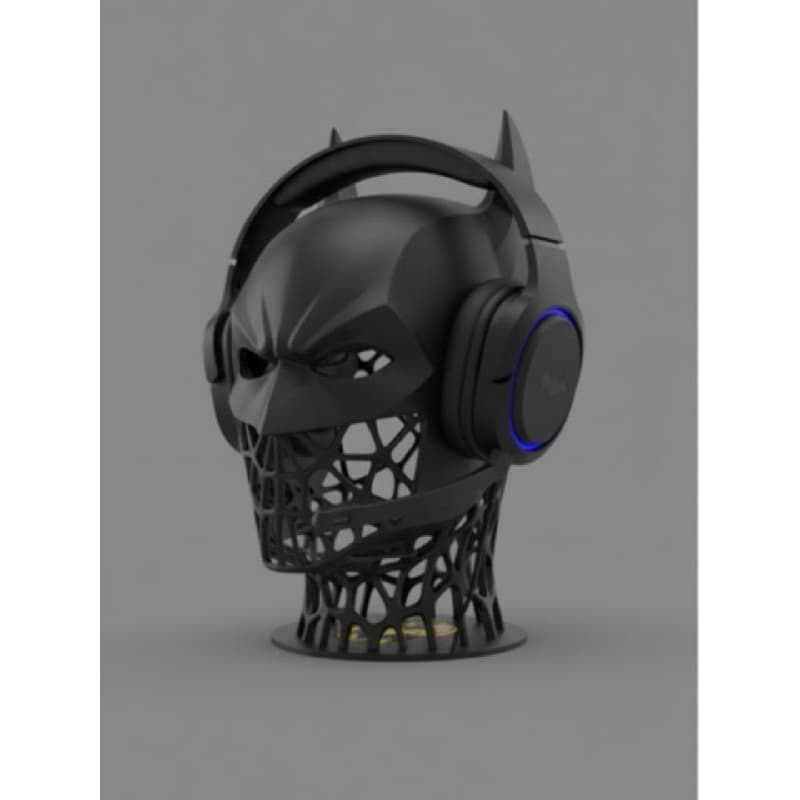 ⁠Suporte Headset Batman Gamer Organizador De Mesa Setup