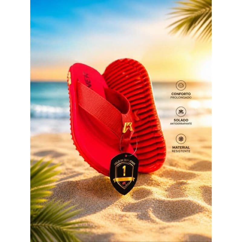 Lançamento! Chinelo Confortável Estilo Verão Arrojado Com Tiras largas Adulto
