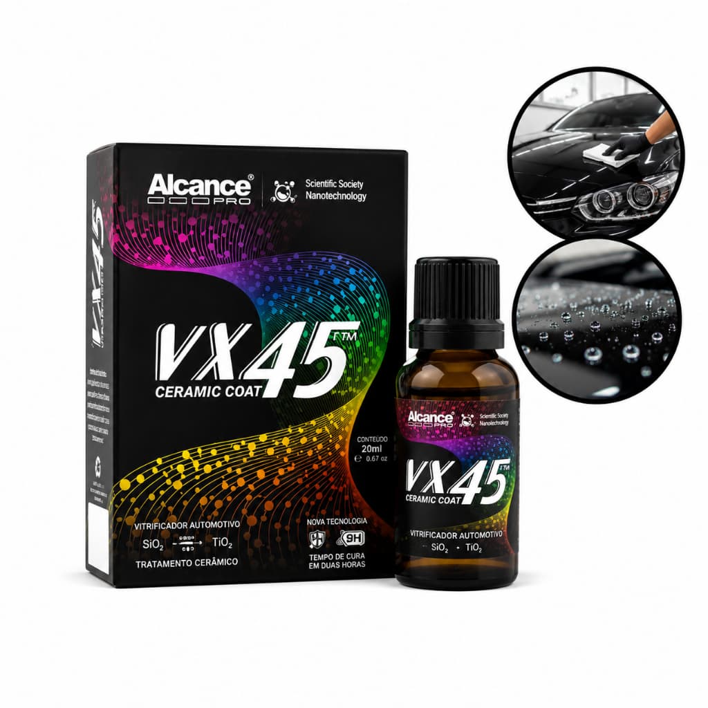 Vitrificador VX45 Ceramic Coat 20ml - Alcance