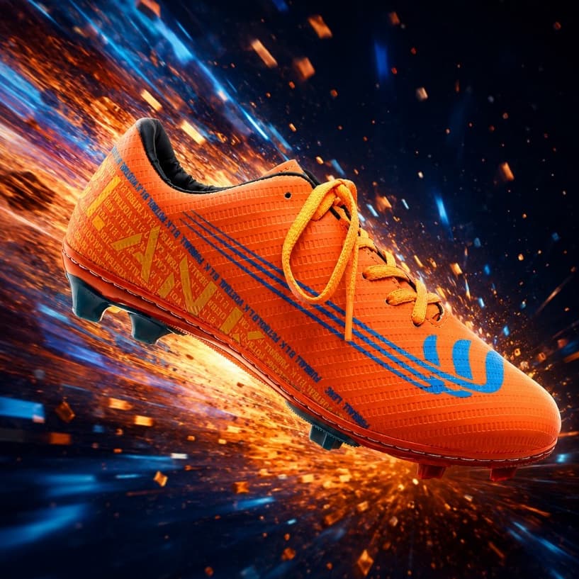 Chuteira Campo Masculina FG Alta Performance Gramado Natural Leve Confortável Blank Star
