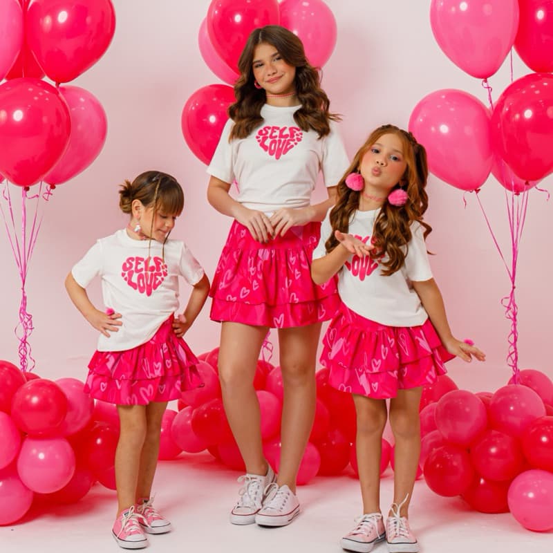 Conjunto Infantil Menina | Combinadinho Infanfil Juvenil Menina | Roupa Infantil Menina