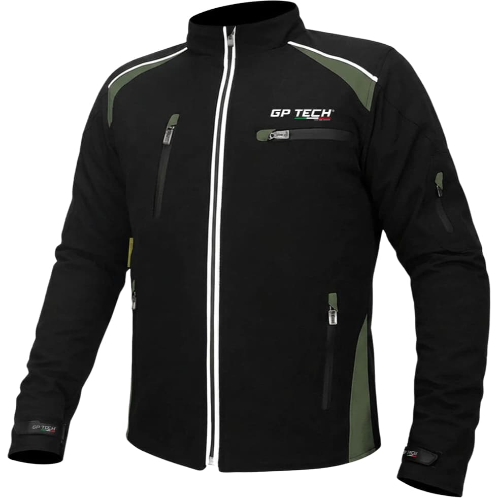 Jaqueta Motociclista GP TECH SOFT Casual Com Proteções Touca Removível