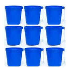 12 caneca AZUL comedor e bebedor para Galo