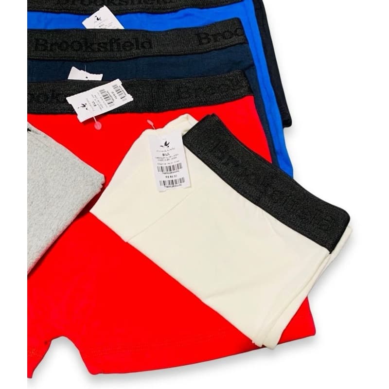 KIT 5 CUECAS BOXER MASCULINA ALGODÃO – CONFORTO E QUALIDADE