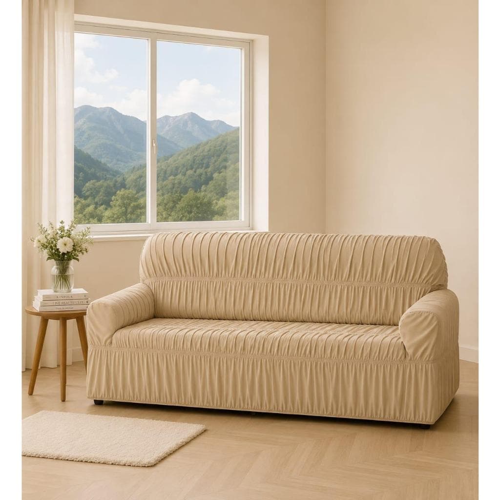 Capa Retrátil de sofá de 4 lugares elasticada protetora em várias cores envio imediato/ promoção/sala