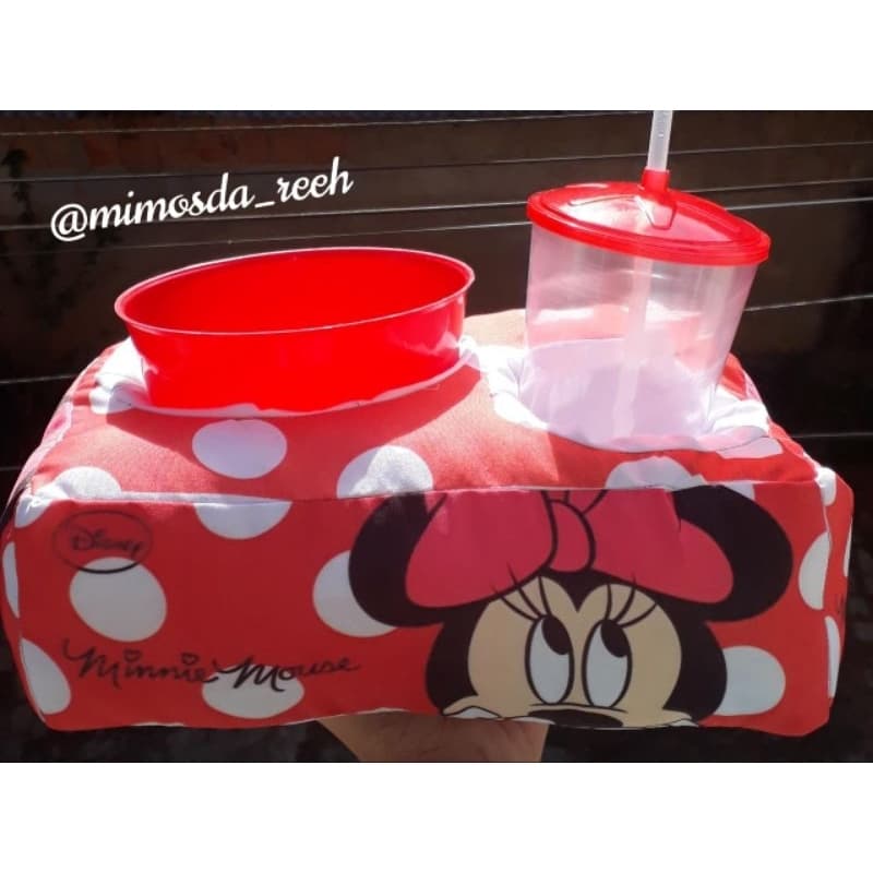 35 unidades de Almofada kit cinema minnie e Mickey| Almofada de Pipoca personaliza.