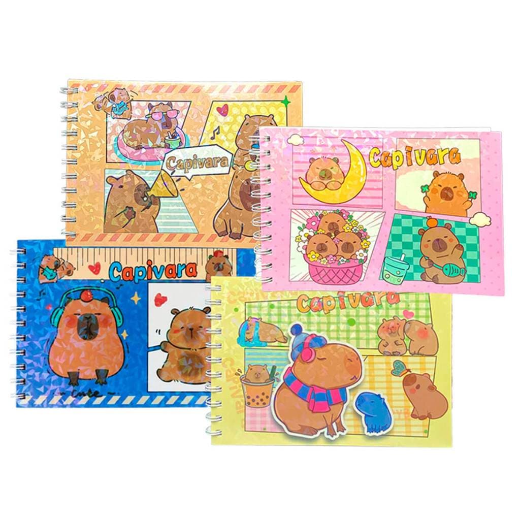 Livro de Colorir Capivara 48 Páginas Infantil e Adulto