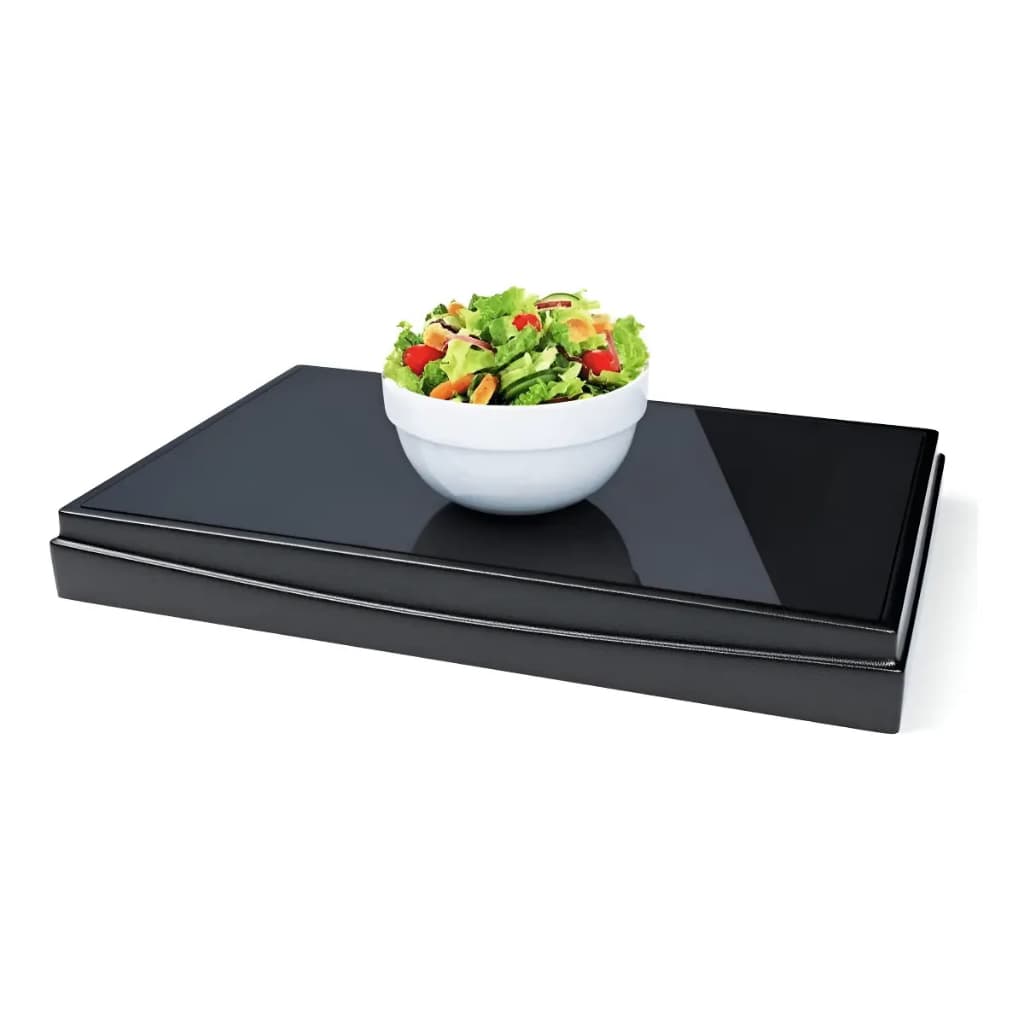 Mesa Térmica Pista Fria Vidro Temperado com Gelo Gel Buffet Rechaud Restaurante Le Cook