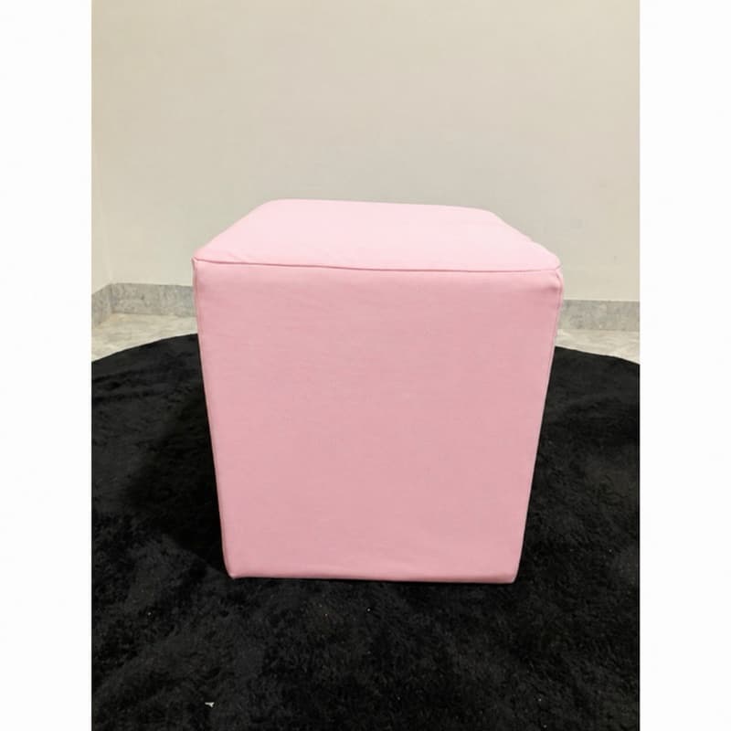 Kit 2 Capas De Puff Quadrado 35 cm x 35 cm Malha Com Elástico Oferta Linda