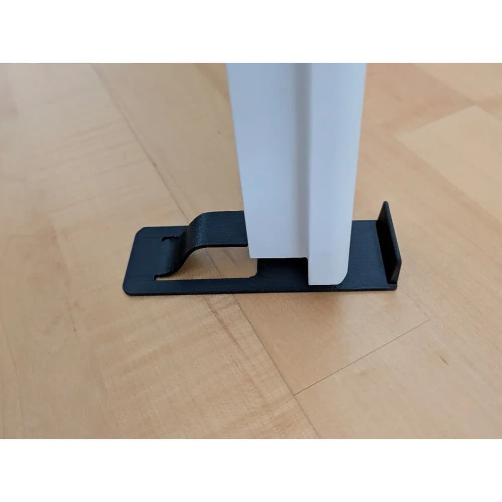 Kit com 2 Batedores Protetor de Porta Anti-impacto Trava Porta Sem Furo Adesivo