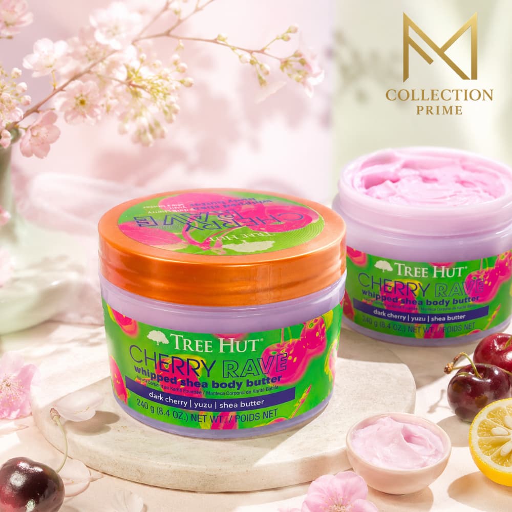 Hidratante Corporal Tree Hut Cherry Rave Creme Hidratante Corporal Cereja