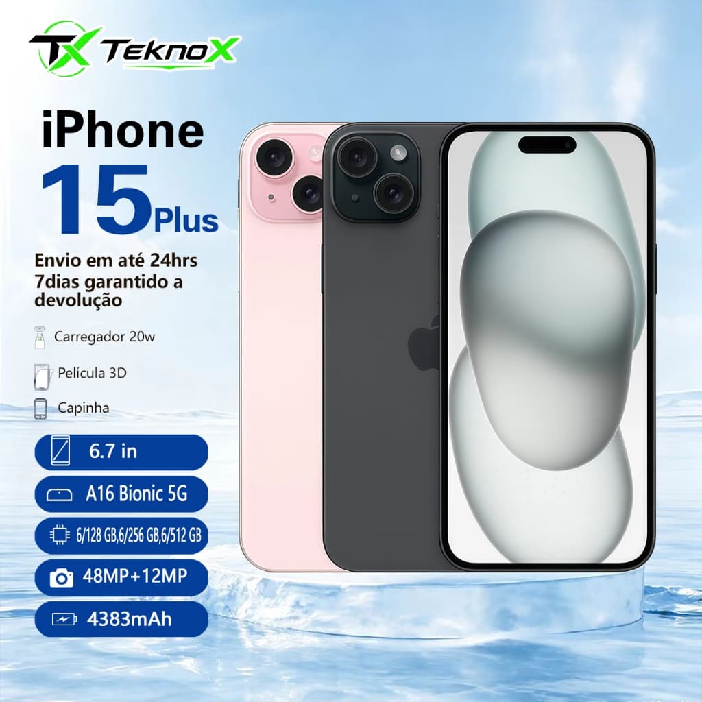 Celular Iphone 15plus 128gb 100% Original Com Garantia- Vitrine