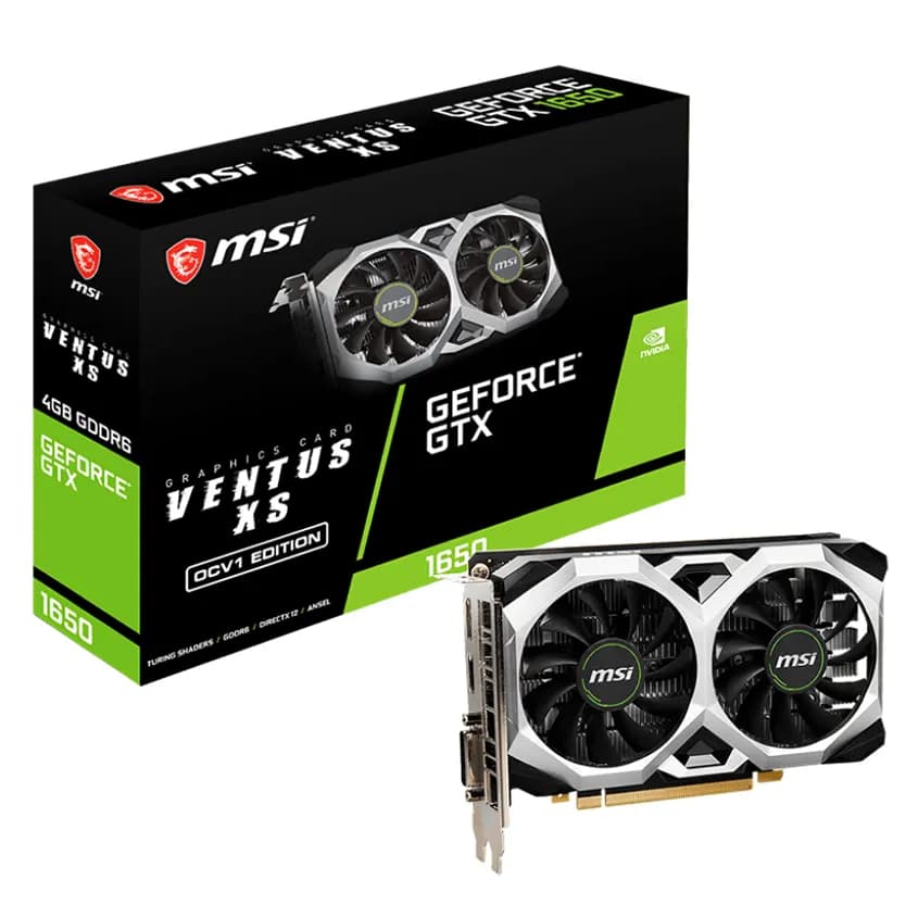 Placa de Video MSI GeForce GTX 1650 4GB GDDR6