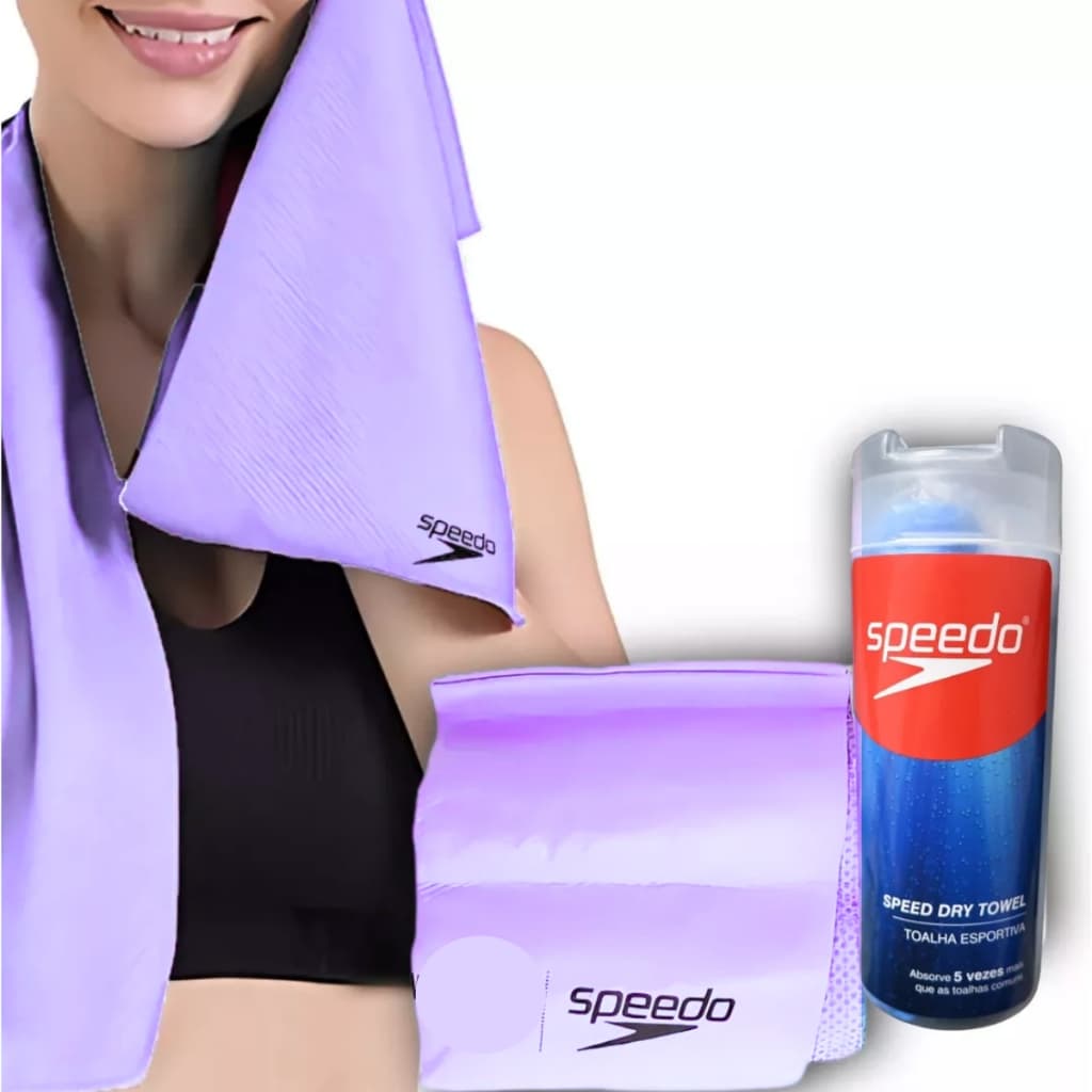 Toalha Natação Speedo Multi Esportiva Absorve 5x Mais