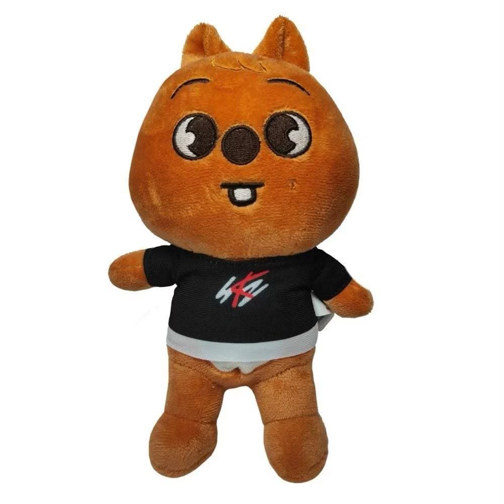 Brinquedo De Pelúcia TIMEKEY 20CM Stray Kids plush Wolf Chan Cartoon Recheados Animais Plushies Doll Kawaii Companheiro
