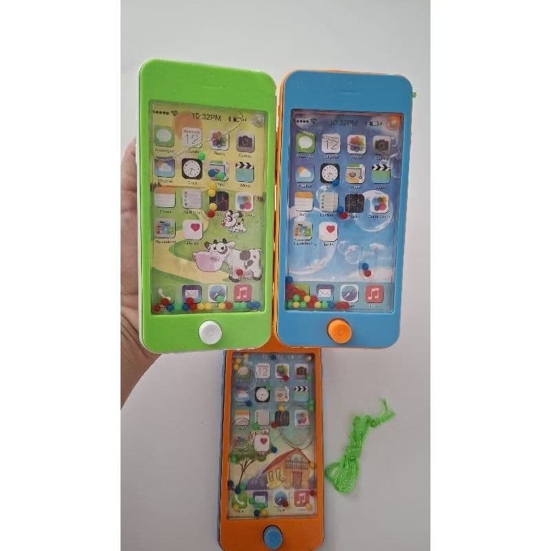 Brinquedo Aquaplay Celular Infantil | Jogo de Água com Bolinhas | Brinquedo Sensorial Criança