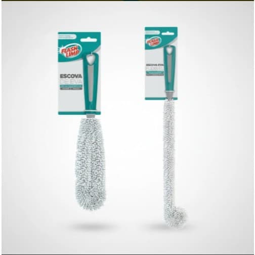 Kit 2 Escovas Limpeza Taças Copos Em EVA  Altos E Baixos