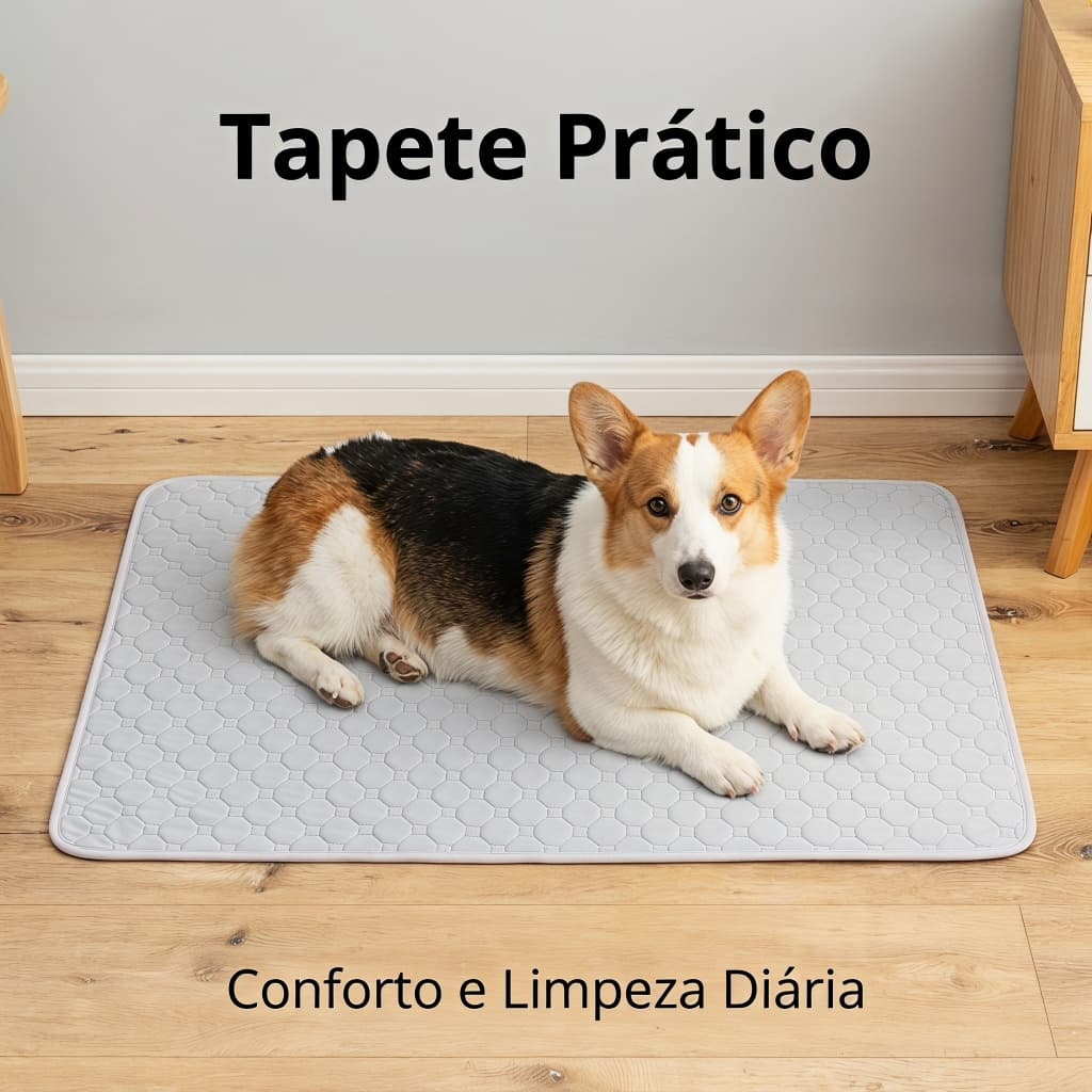 Tapete Absorvente Reutilizável Pet Vários Tamanhos