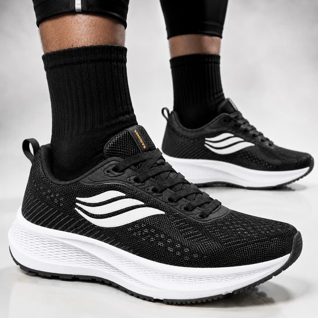 Tênis Academia Masculino Corrida Leve Macio Correr Olymp Add Saymon Original New