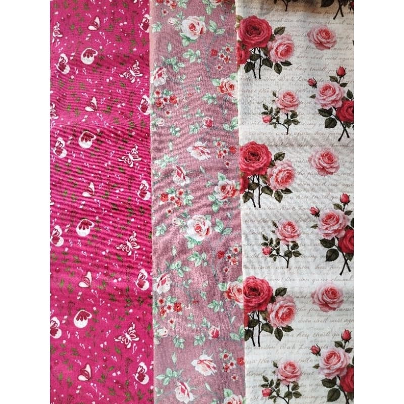 kit de retalho tecido tricoline 100% algodão 50x75 para artesanato, costura, patchwork