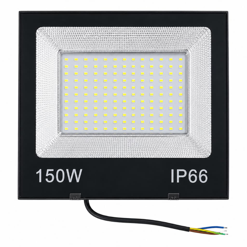 Refletor LED 150W 6500K Bivolt IP66 Branco Frio Jardim