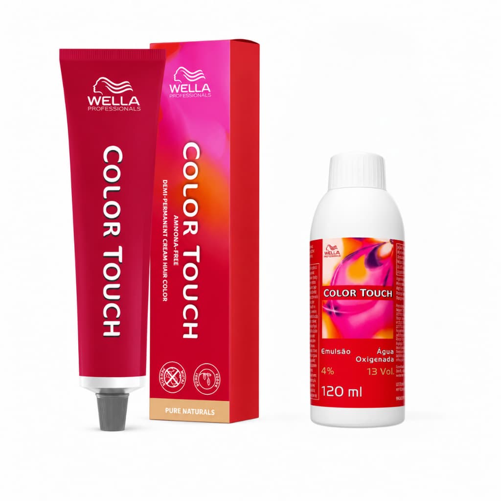 Coloração Color Touch Sem amônia 60g + Emulsão