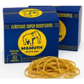 Elástico Mamuth Super Resistente 30 Unidades