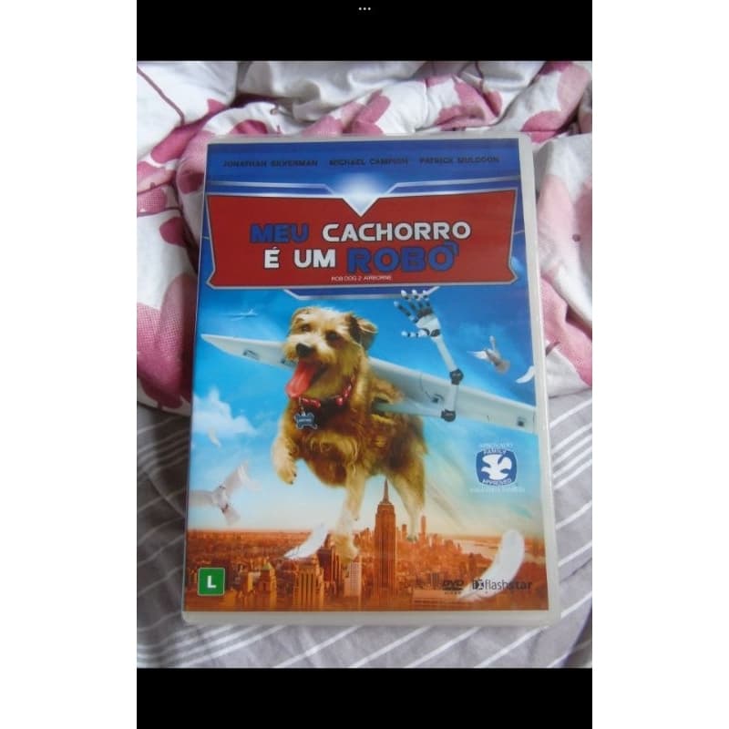 meu cachorro é um robô DVD novo lacrado
