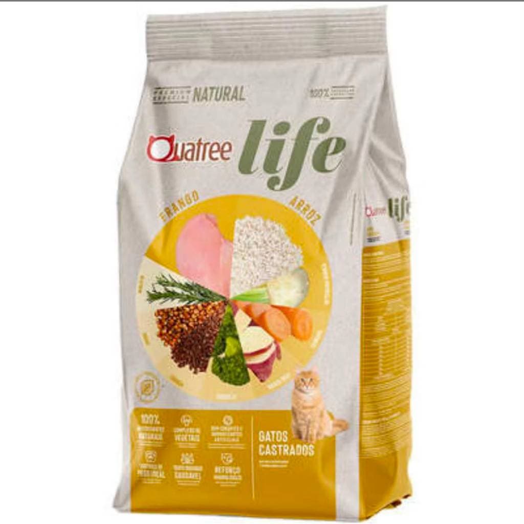 Quatree gatos castrado 10,1kg