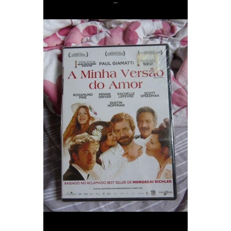 a minha versão do amor DVD novo lacrado