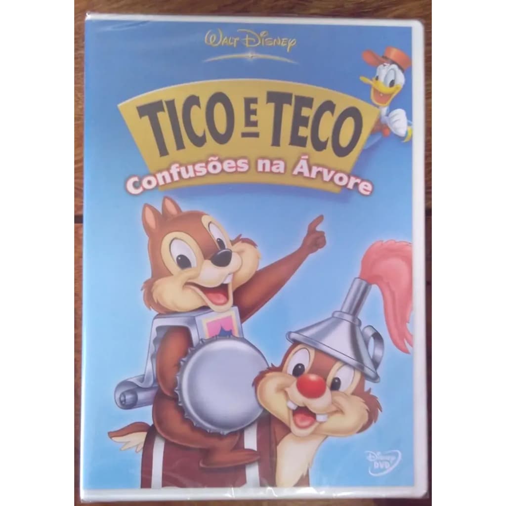 Dvd Tico e Teco confusões na arvore  original lacrado top rasro