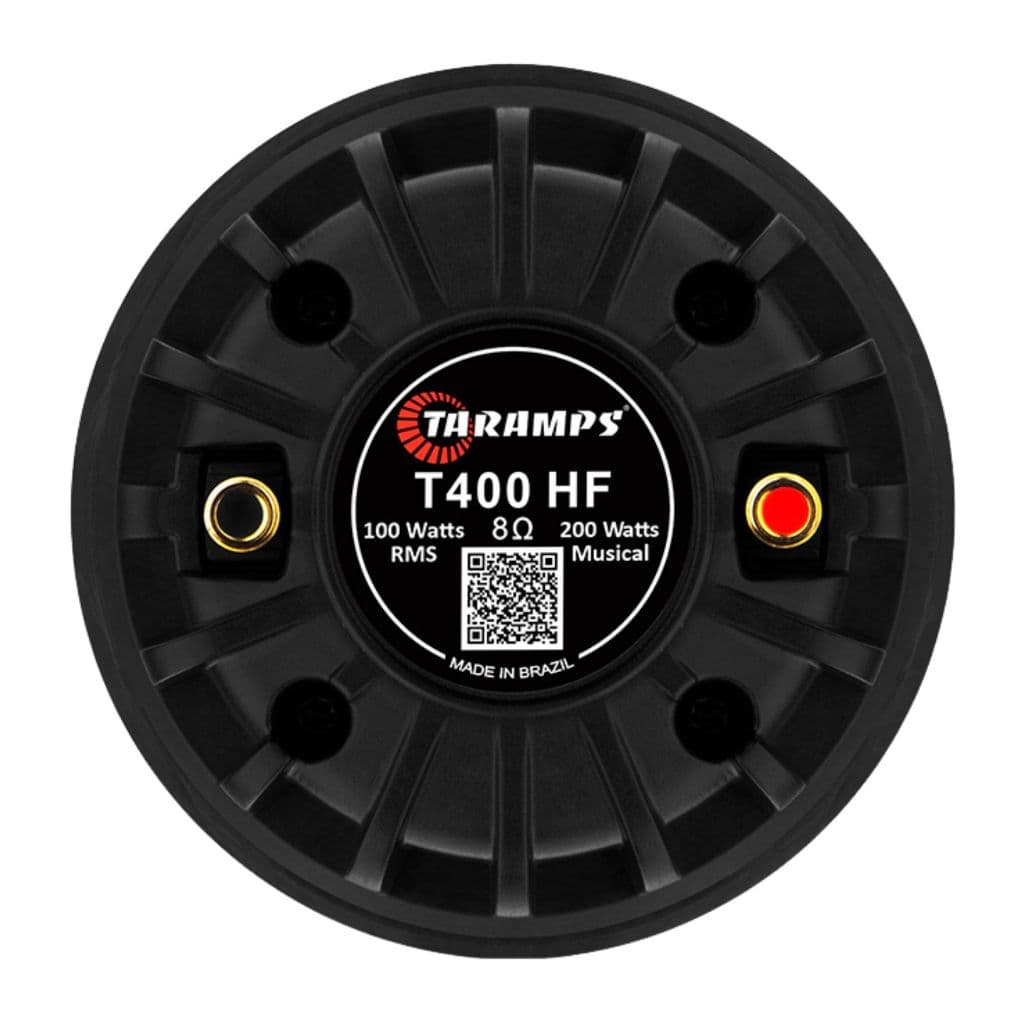 Driver Poliimida Taramps T400 HF 8Ohms 100WRms Preto