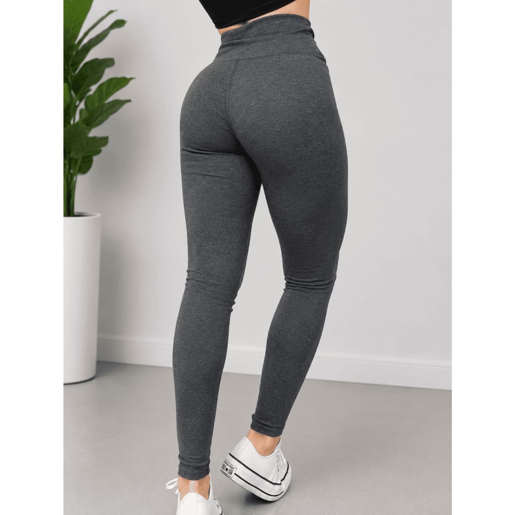 Legging Cintura Alta Modeladora Premium Confortável Compressão Fitness