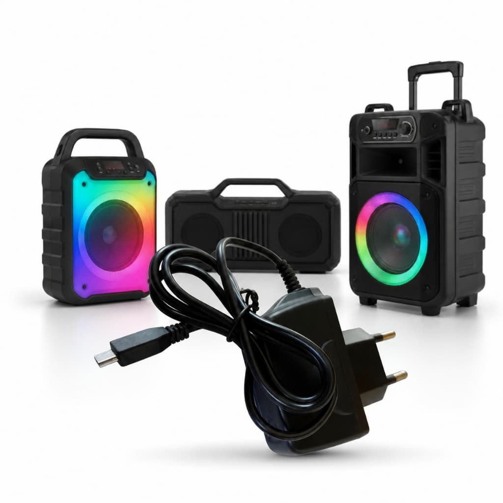 Fonte Carregador 5v para Caixa Som Xdrad Xdg-96, WS-887, WS-3139, WS-669, XDG-59, XDG-66,