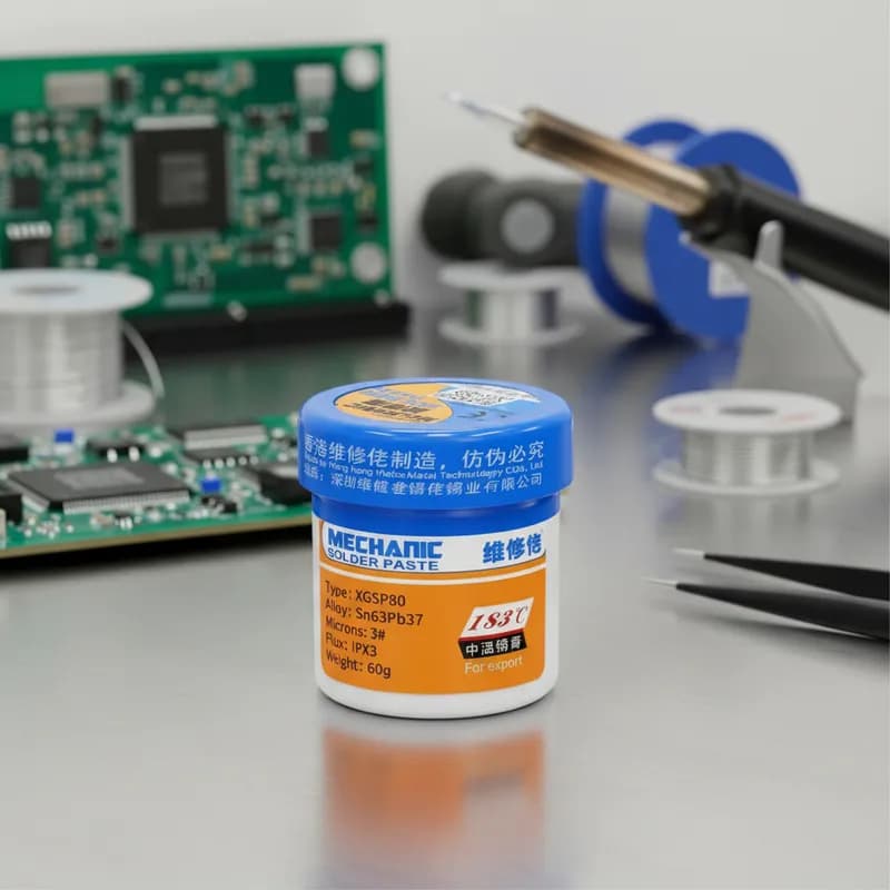 Solda Em Pasta Bga Smd Mechanic  Xgsp-80 60g