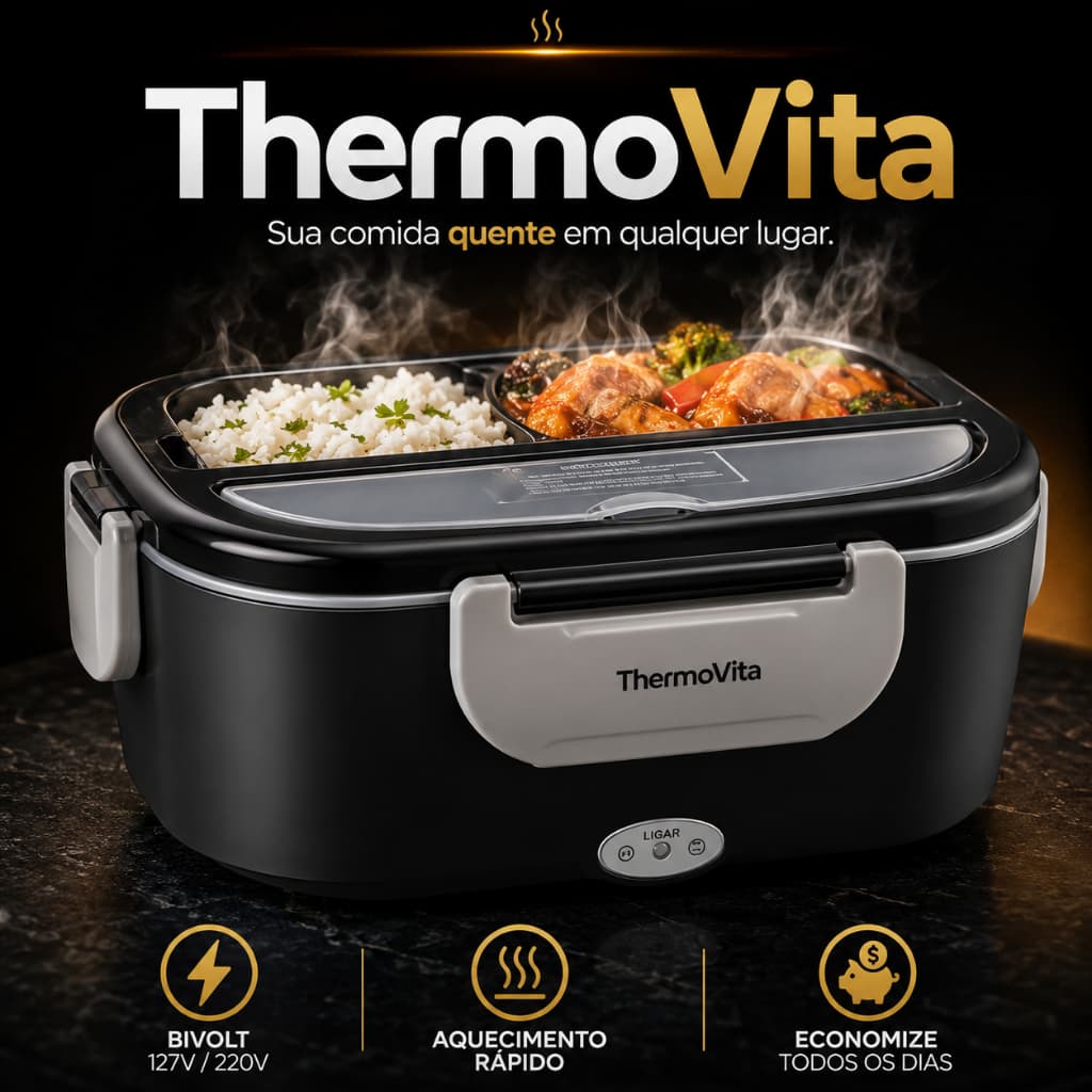 Marmiteira Elétrica Térmica Bivolt 127/220V ThermoVita®
