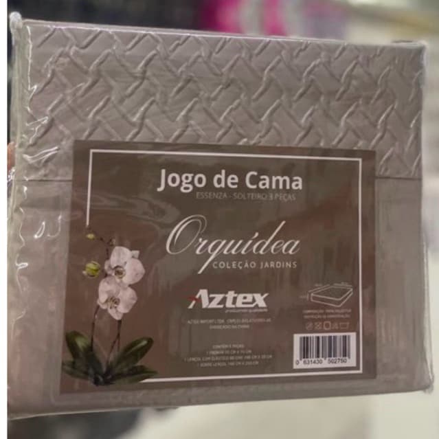 Jogo de Cama Solteiro Orquídea