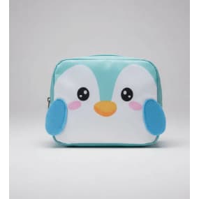 Lancheira Termica Infantil Pinguim Estampa 3D Quente E Frio