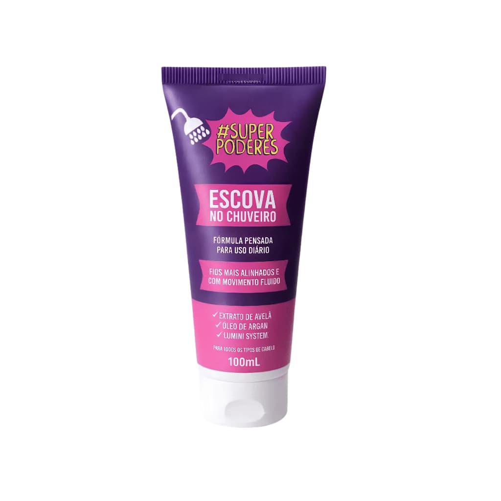 Escova de Chuveiro Super Poderes 100 Ml
