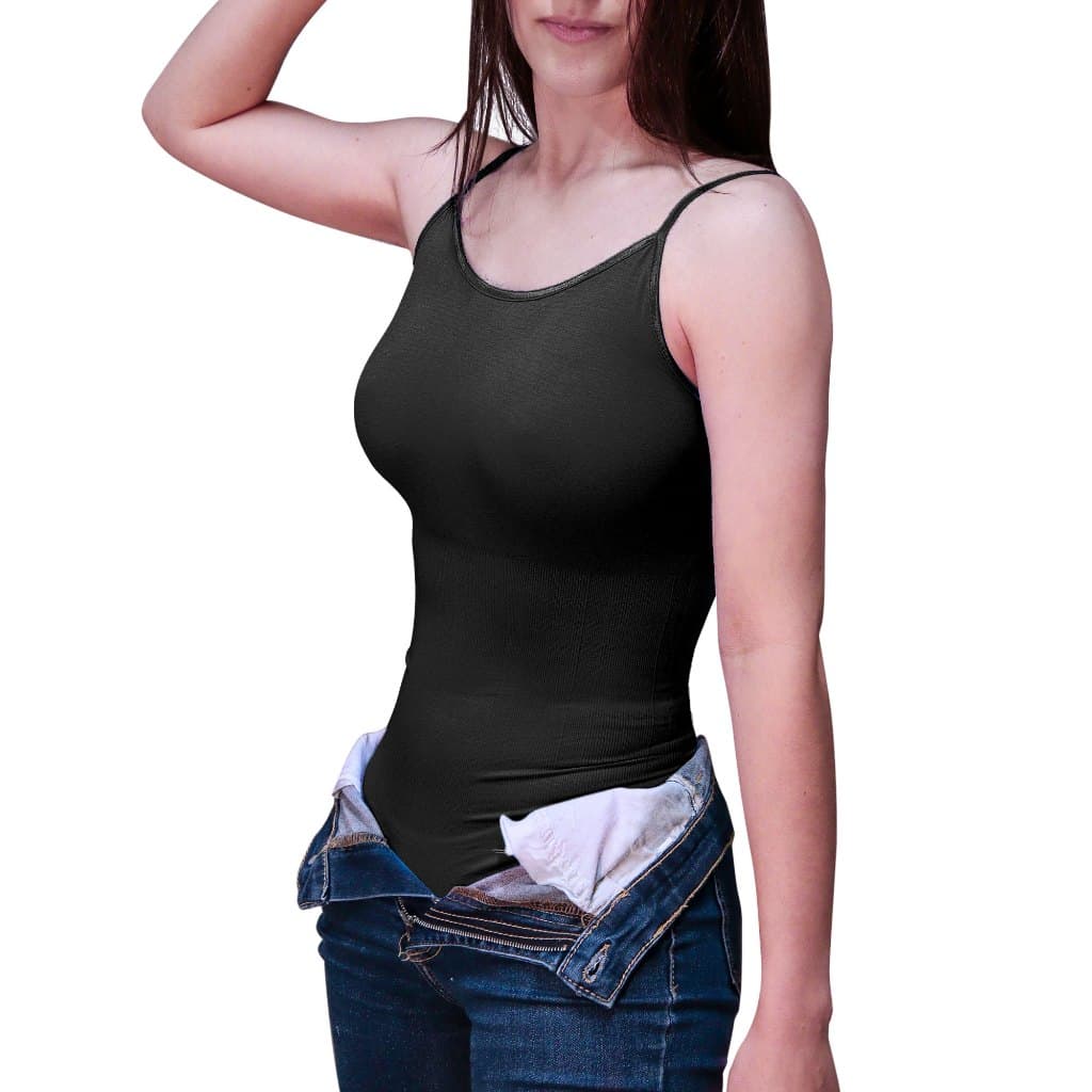 Blusa Cinta Modeladora Seca Barriga Sem Costura Slim Perde Medida Com Compressão Conforto Extra Varias Cores