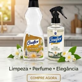 Kit CasaFlor Home - Chá Branco