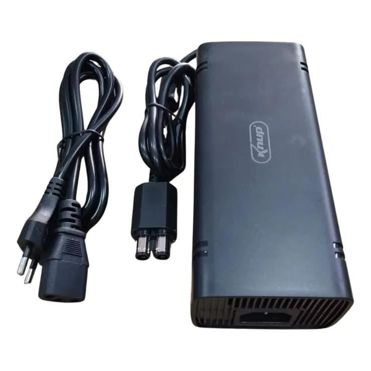 Fonte Xbox 360 Slim 2 Pinos Bi Volt 110v 220v