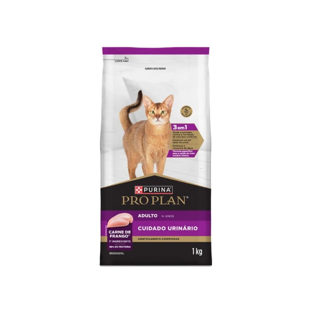 Ração Pro Plan Frango Urinary Gatos Adultos 1kg Purina