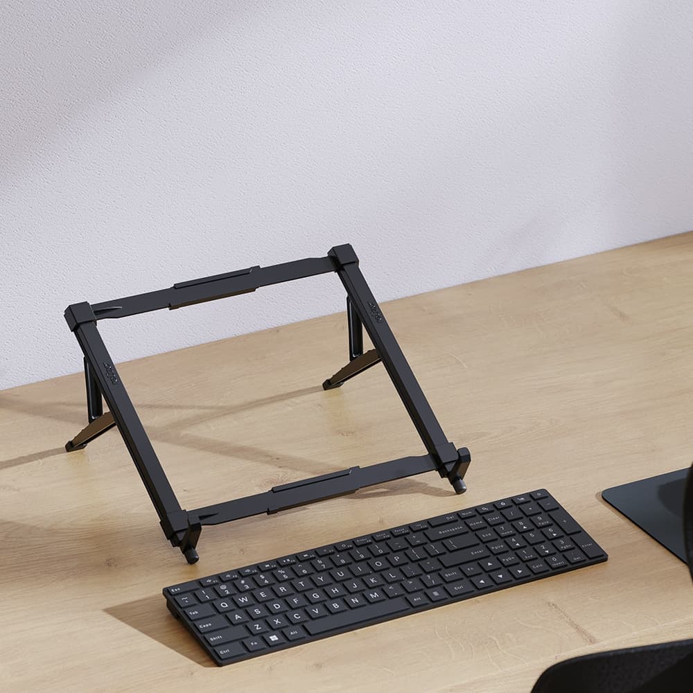 Suporte para Notebook ABS Preto Reliza NR17