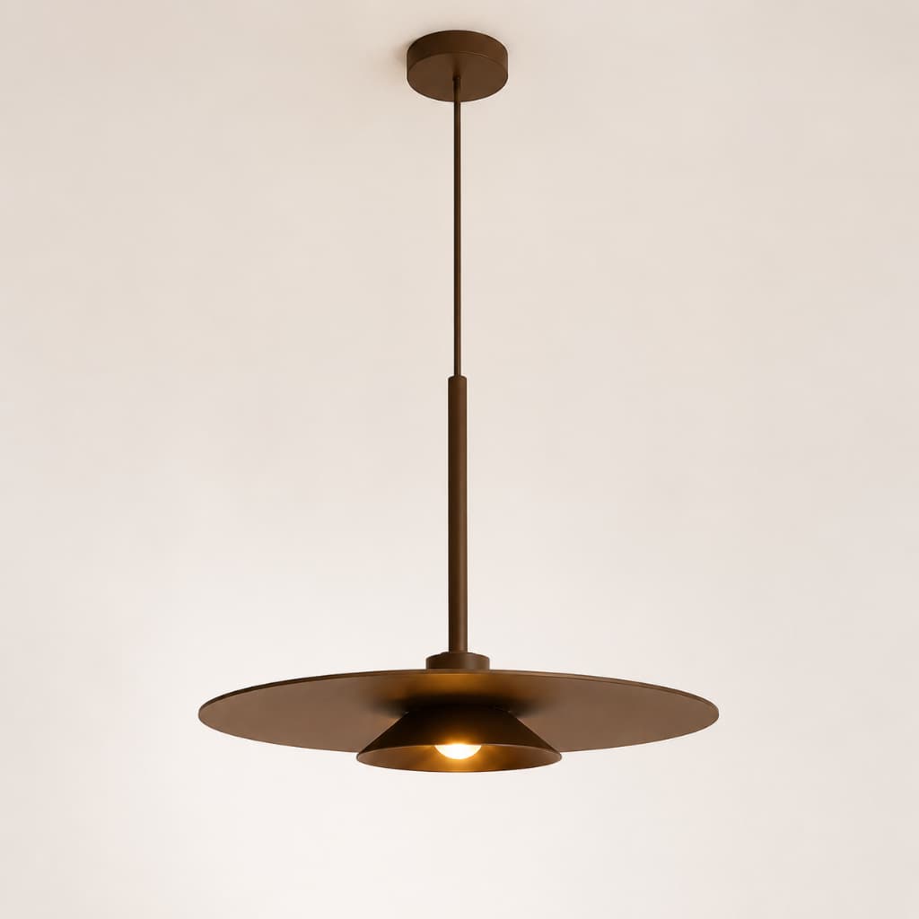 Pendente Disco Tutu 528 LED GU10 Moderno Alumínio para Bancada Bivolt