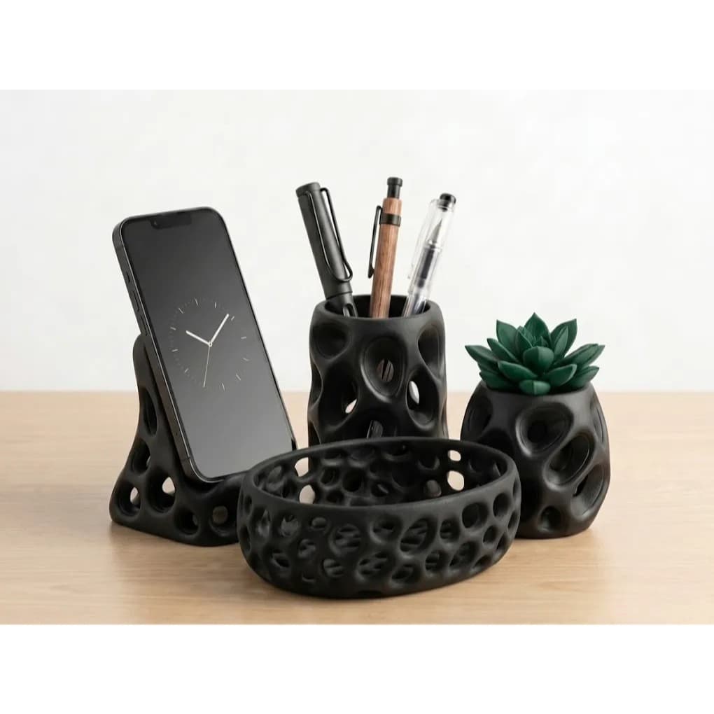 Conjunto escritorio 4 pçs