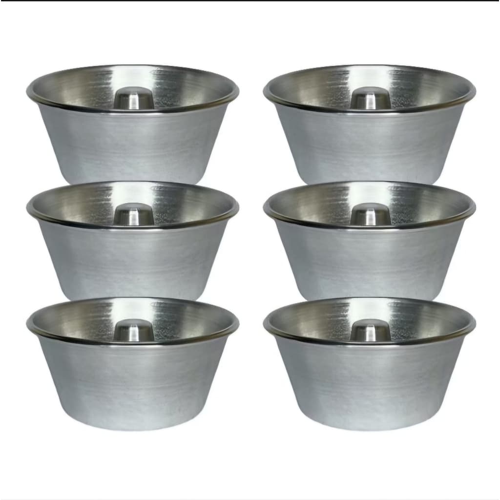 Forma de Pudim de Alumínio 1,8L Nº 22  ou Nº12– Ideal para Sobremesas Perfeitas!